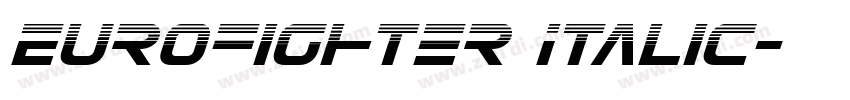 Eurofighter Italic字体转换